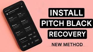 Install Pitch Black Recovery On Any Android Phone | How To Install Custom Recovery In Any Phone