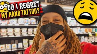 I GOT A HAND TATTOO!! WORST PAIN EVER?! | VLOG 001 | THE UNSOLICITED TRUTH