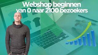 Webshop Beginnen: 0 naar 2.100 Bezoekers en 40K Omzet [Case Study]