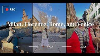 EUROPE DIARIES PART 1 (ITALY - Milan, Florence, Rome, and Venice)