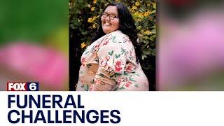850-pound Cudahy woman dies, funeral challenges | FOX6 News Milwaukee