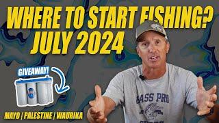 Where to start fishing in July 2024 (Optima Battery Giveaway!)