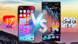 Apple iOS 17 vs Samsung One UI 5.1: Which Has the Best Animations and User Interface?