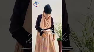 3 in 1 Jilbab Set Step By Step Tutorial #hijabi #jilbab #behijabi #shorts