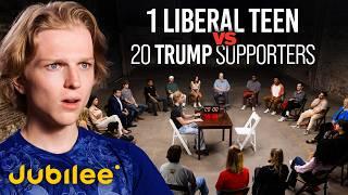 Can 1 Woke Teen Survive 20 Trump Supporters?