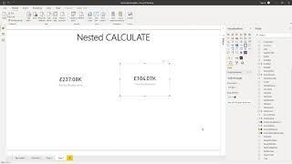 Nested CALCULATE functions in DAX - what to watch for