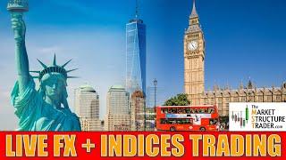 Friday Index Trading & Open Trading Discussion - Recap of This Weeks Forex Moves & Trading Q&A