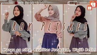 SHOPEE HAUL ROK PLISKET PREMIUM MURAH HARGA 30-Ribuan |Tutut Arinda Herawati