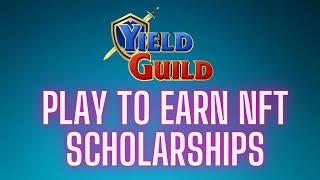 YIELD GUILD GAMES | PLAY TO EARN SCHOLARSHIPS FOR PASSIVE INCOME GAMES