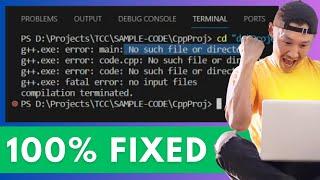 Fix GCC Error no Such File or Directory in VSCode | GCC Error Visual Studio Code (2023)