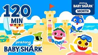 Enjoy Summer Songs with Shark Family! | +Compilation | Shark Month | Baby Shark Official