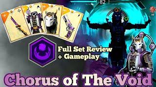 How to USE The "Chorus of The Void"•Mnemos Set Review+Gameplay-Shadowfight3.