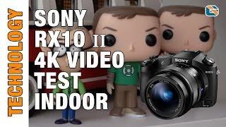 Sony RX10 II 4K 100Mbps Indoor Video Test #SonyRX10ii