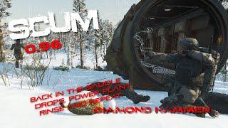 SCUM 0.96 - Meat Grinder Hardcore - Back in the saddle, Cargo drops, power plant, rinse and repeat.