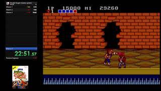 Double Dragon - Master System practice