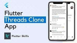 Flutter Threads Clone App - Profile Screen