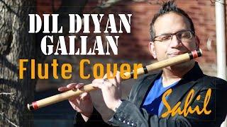 Dil Diyan Gallan Song | Tiger Zinda Hai | (Flute / Bansuri Cover) Instrumental by Sahil Khan