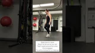 Exercise Library - Around the World Single Leg Deadlifts