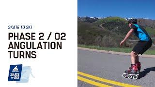 Rollerblade® Skate to Ski program phase 2 / 02 / angulation turns