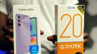 Samsung Galaxy A05s vs Tecno Spark 20