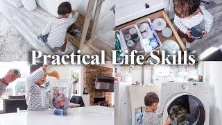 VLOG | Practical Life Skills | Day in the life of a Toddler