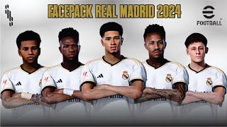 Real Madrid Facepack Season 23/24 + Tattoo - Sider - Football life & PES 2021