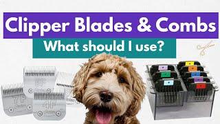 Dog Grooming Clipper Blades And Combs - What's The Difference? What Should I Use?