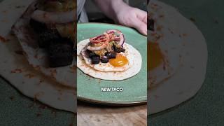 Black Pudding Breakfast Taco