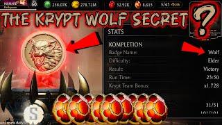 The Krypt New Badge  Wolf S Requirement’s & Dragon Krystal Reward MK Mobile