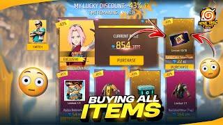 Naruto Mystery Shop Event Free Fire | Mystery Shop Unlock | Ff New Event Today | Free Fire New Event