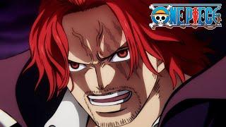 Shanks Uses Conqueror's Haki on Ryokugyu | One Piece