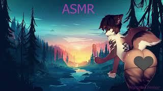 Furry Twink Femboy lick his ice cream in the magic forest [ASMR]