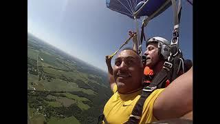 Eli Ortiz goes skydiving at the Skydive Flying V Ranch!