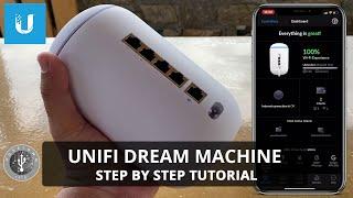 UniFi Dream Machine WiFi Router - Super Simple Setup