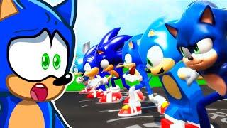 Reacting To EVERY SONIC THE HEDGEHOG RACE!