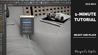Quickly align the objects in your scene | Select and Place | 1-minute tutorials