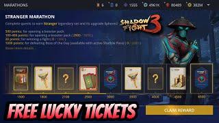 Stranger Marathon Free Lucky Tickets // How to Complete - Shadow Fight 3