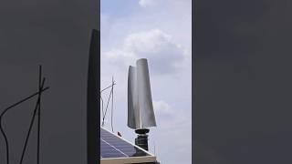 solar wind turbine making #shorts #renewableenergy #windturbine