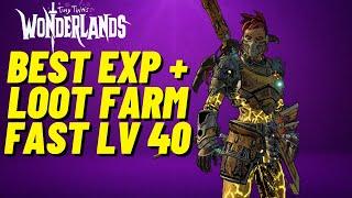 Level Up Fast! BEST EXP farm Tiny Tina's Wonderlands