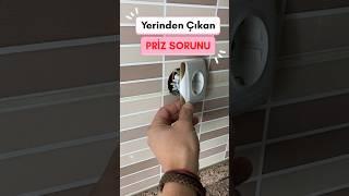 Yerinden çıkan sinir bozucu priz - #youtubeshorts #sorts #tiktok #keşfet #tip #diy #tool #reklam