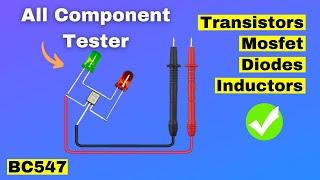 How to Make All Component Tester  | Make Multimeter at home