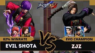 KOFXV️EVIL SHOTA (O.Shermie/Whip/Shermie) vs ZJZ (Duo Lon/Chizuru/Isla)️Replay Match - 09/04/24