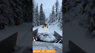 Snow Wheeling Mom’s Spaghetti! #4x4 #fordtrucks #snow #offroad #winter #forest #automobile