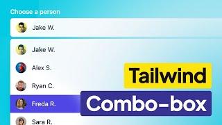 Tailwind fancy select with Hotwire and view component
