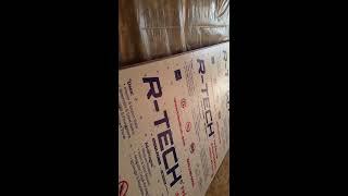R-Tech and Foamular foam board insulation review and installation
