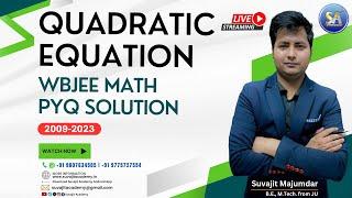 WBJEE Math Quadratic Equation PYQ Solution | Wbjee 2024 Exam Preparation in Bengali | Wbjee Strategy