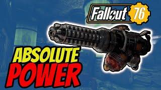 Fallout 76 : This Gauss Minigun tears Enemies APART!!