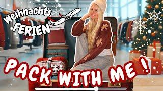 Pack with me für die Weihnachtsferien Vlogmas 23 | MaVie Noelle