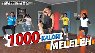 1000 KALORI MELELEH | AEROBIC PALING HOT