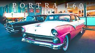 The Signature Film Photography Look of Classic Cars & Portra 160